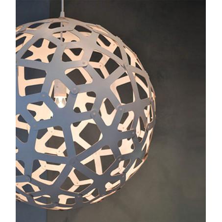 David Trubridge White Coral Pendant Light