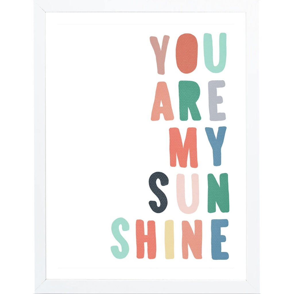 "You Are My Sunshine" Framed Art Wall Decor Iamfy 