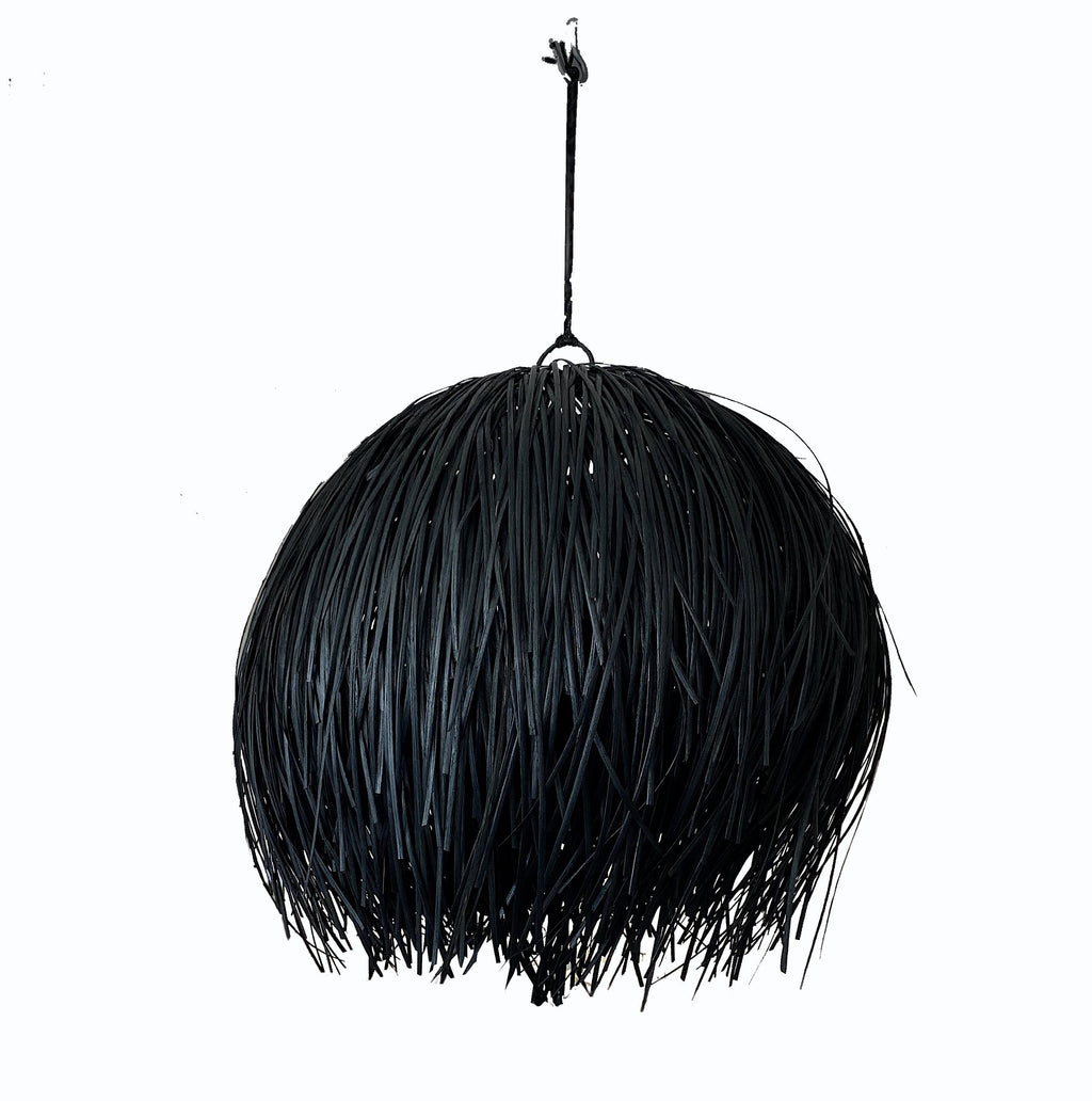 Loopa Black Basket Shade Lighting Texture Imports 