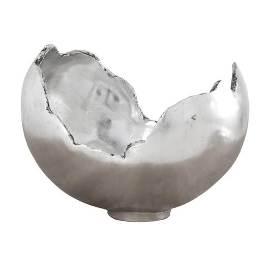 Silver Leaf Burled Bowl Bowls Phillips Collection 