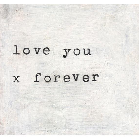 Sugarboo Art Print: Love You x Forever Accessories Sugarboo 