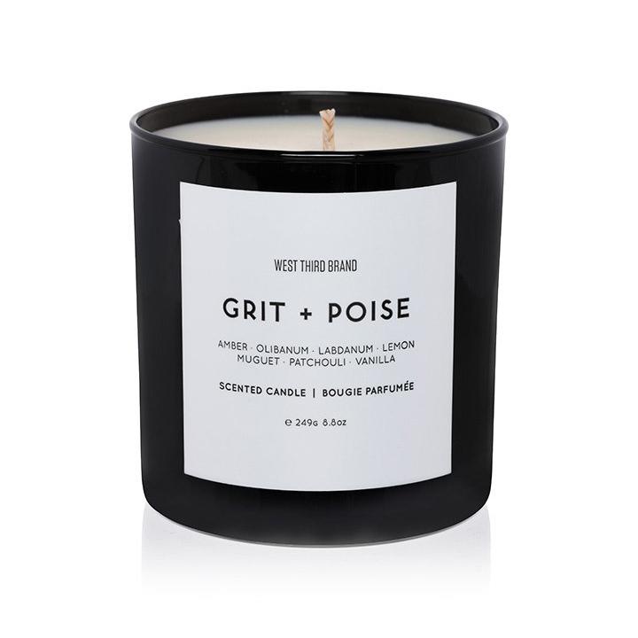 Scented Candle 'Grit + Poise' Candles West Third Brand 